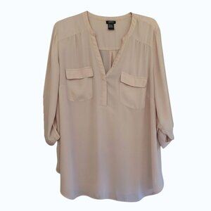 Torrid Size 2 Pink Blouse